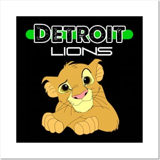 Detroit Lions Posters and Art